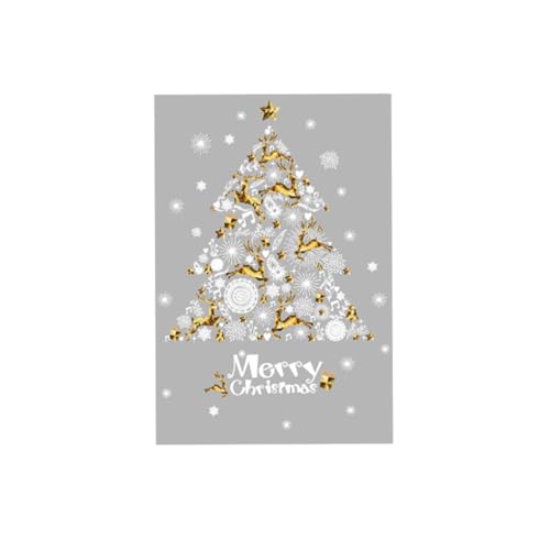 BESTOYARD Weihnachten Fensterbild Weihanchtsbaum Golden Rentier Merry Christmas Selbstklebend Statisch Haftende PVC-Sticker Weihnachtsdeko 60x90cm BESTOYARD Weihnachten Fensterbild Weihanchtsbaum Golden Rentier Merry Christmas Selbstklebend Statisch Haftende PVC-Sticker Weihnachtsdeko 60x90cm von BESTOYARD