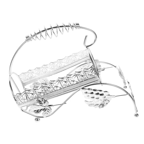 BESTOYARD Metall Weinregal Für Flaschenaufbewahrung Eleganter Flaschenhalter Aus Eisen Für Zuhause Küche Und Partys Für Weinliebhaber Und Sammler von BESTOYARD