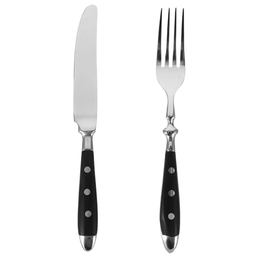 BESTOYARD Western Besteck Steak Geschirr Set Edelstahl Besteck für Restaurant von BESTOYARD