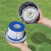 Lay-z-spa Filterkartusche Gr. vi Doppelpack 10,6 x 8,0 cm Whirlpool-Zubehör - Bestway von Bestway