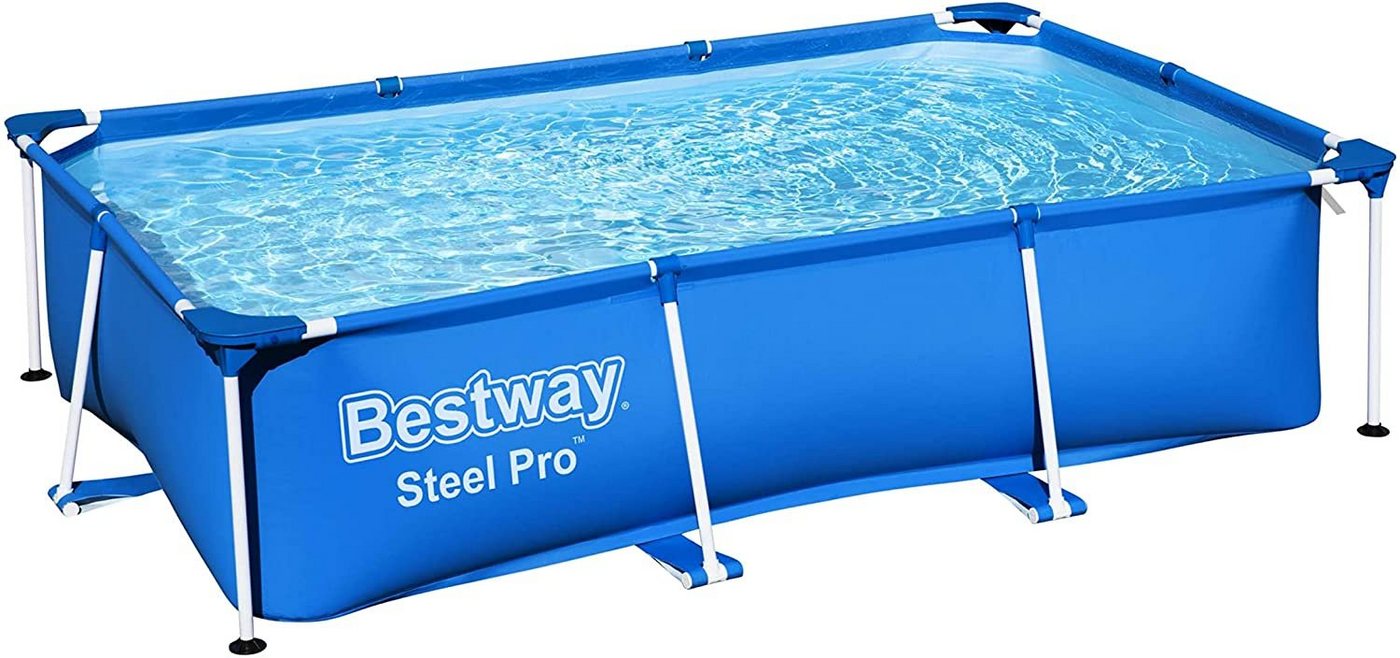BESTWAY Framepool Bestway Steel Pro Aufstellpool ohne Pumpe 259 x 170 x 61 cm von BESTWAY