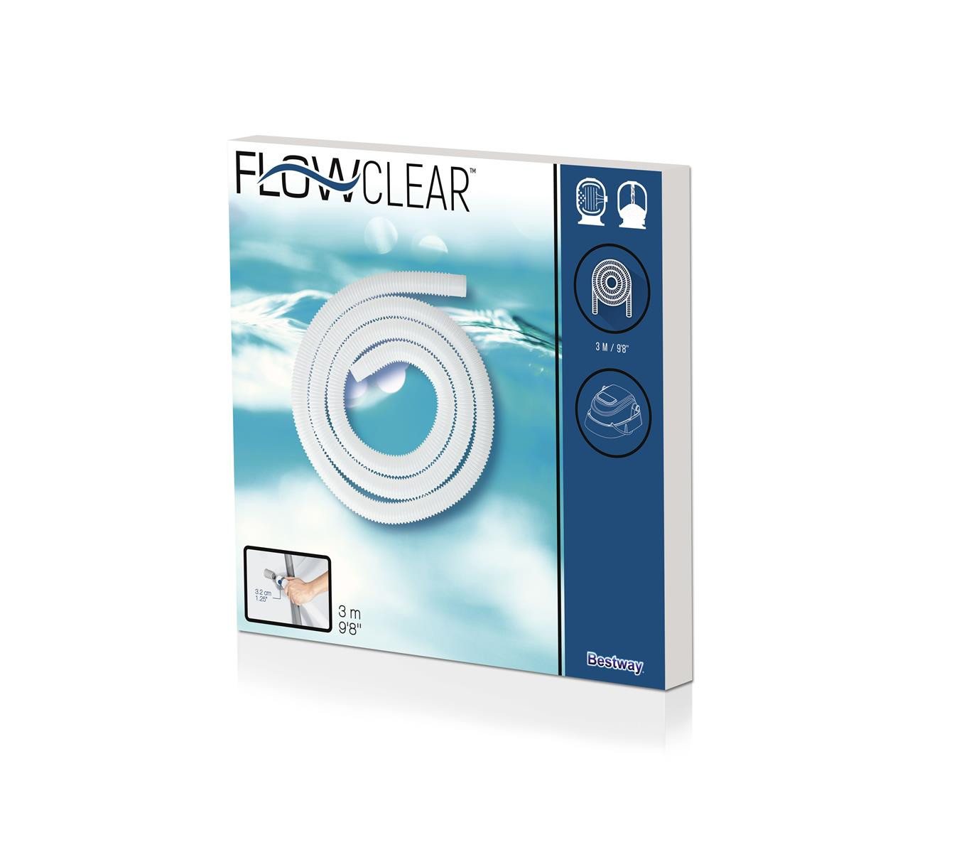 BESTWAY Pool Bestway 58369 - Flowclear Universal - 32 mm- Poolschlauch 300 cm BESTWAY Pool Bestway 58369 - Flowclear Universal - 32 mm- Poolschlauch 300 cm von BESTWAY