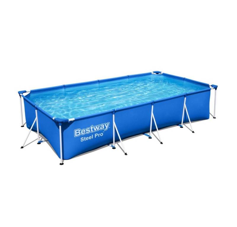 BESTWAY Pool Bestway Steel Pro Frame Pool-Set eckig 400 x 211 x 81 cm BESTWAY Pool Bestway Steel Pro Frame Pool-Set eckig 400 x 211 x 81 cm von BESTWAY