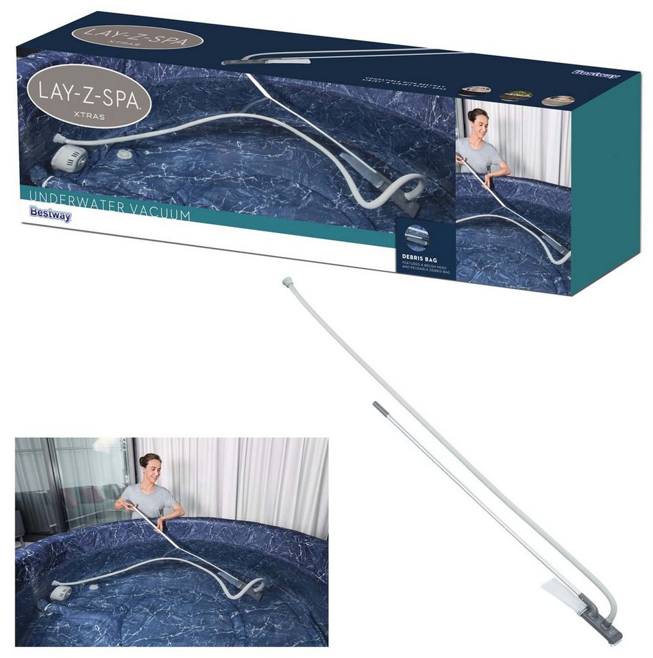 BESTWAY Poolbodensauger Bestway 60323 - LAY-Z-SPA pumpenbetriebener Whirlpoolsauger von BESTWAY