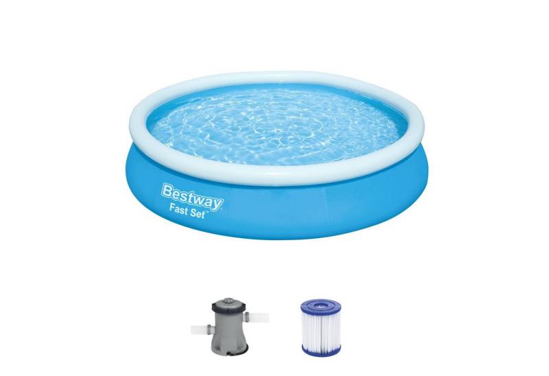 BESTWAY Quick-Up Pool Bestway Fast Set Pool 366x76cm + Pumpe 57274 von BESTWAY