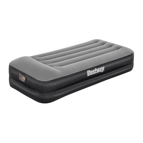 Bestway Luftbett mit Integrierter Luftpumpe Beflockt 191x97x46 cm von BESTWAY