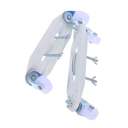 BESTYASH 1 Paar Kompakte Heizkörper Rollenbasis mit Drehbaren Caster Rädern Einfache Installation für Mobile Heizgeräte und Sicher für Verschiedene Heiztypen von BESTYASH