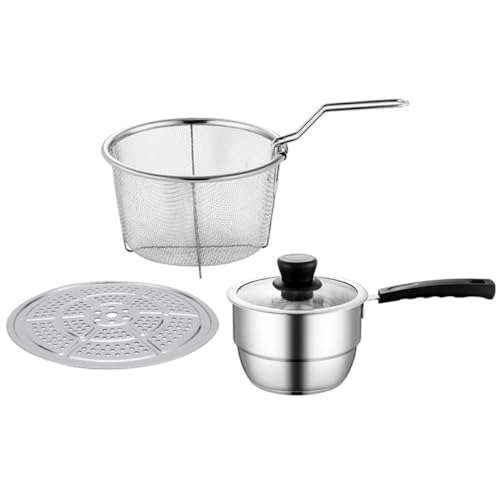 BESTYASH 1 Satz Dampfgarer Set Teilig Multifunktionale Kochutensilien für Haushalt Frittierkorb zum und Kochen von Gemüse Langlebig und Hitzebeständig von BESTYASH