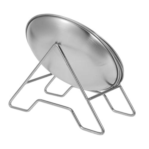 BESTYASH 1 Set Runde Teller Aus Für Vorspeisen Abendessen Snacks Servierplatten Mit Ständer Lebensmittel Desserttablett Geschirr Buffet Party Camping von BESTYASH