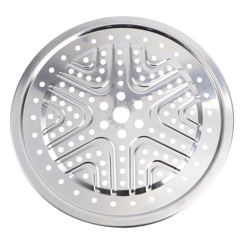 BESTYASH 1 Stück Dampfgarer Rack Steamer Einsatz für Schnellkochtöpfe und Kochtöpfe zum Dämpfen Backen und Rösten mit Optimaler Dampfdurchlässigkeit und Stapelmöglichkeit von BESTYASH