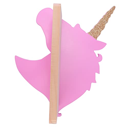 BESTYASH 1 Stück Einwandfreies Wandregal aus Holz Kreatives Einhorn Design für Stilvolle Aufbewahrung für Kinderzimmer und Wohnräume Robuste Konstruktion für Langfristige Nutzung BESTYASH 1 Stück Einwandfreies Wandregal aus Holz Kreatives Einhorn Design für Stilvolle Aufbewahrung für Kinderzimmer und Wohnräume Robuste Konstruktion für Langfristige Nutzung von BESTYASH