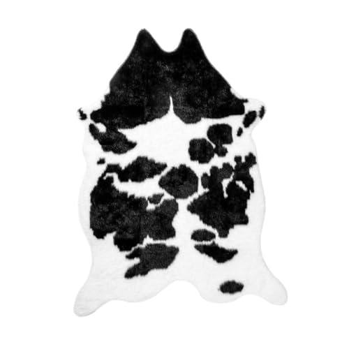 BESTYASH 1 Stück Kuhmuster Design Fußmatte Polyester Rutsch Teppich für Zuhause Vielseitig Einsetzbar als Bodenteppich Sitzkissen oder Yogamatte für Stilvolles Wohnambiente BESTYASH 1 Stück Kuhmuster Design Fußmatte Polyester Rutsch Teppich für Zuhause Vielseitig Einsetzbar als Bodenteppich Sitzkissen oder Yogamatte für Stilvolles Wohnambiente von BESTYASH