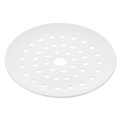 BESTYASH 1 Stück Lebensmittelechter Keramik Dampfgarer für Dumplings Multi Dampfteller für Fisch und Gemüse Perfektes Küchenzubehör für Zuhause von BESTYASH