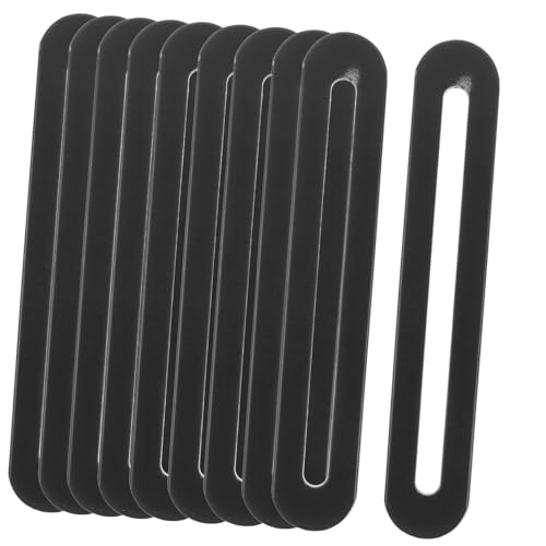 BESTYASH 10 Stück Edelstahl Verstellbare Flachverbinder Mending Plates Möbel Reparatur Winkelhalter Schraubbare Rostfreie Möbelverbinder für Stuhl Regal Befestigung von BESTYASH