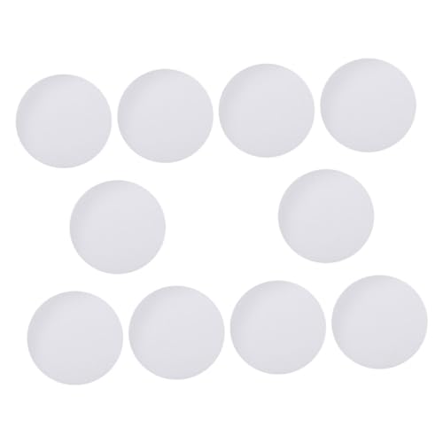 BESTYASH 10 Stück Ersatz Lampenschirme für Deckenleuchten Teiliges Diffuser Lampenschirm Blendfrei für Kronleuchter und Downlights Einfache Installation Warmes Licht von BESTYASH