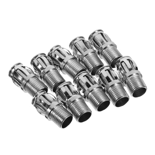 BESTYASH 10 Stück Lampenfassung Metall Clip Gewinde Langlebig Robust Einfache Montage Kompatibel für Innen Außen Beleuchtung Teiliges Praktische Sockel Halterung BESTYASH 10 Stück Lampenfassung Metall Clip Gewinde Langlebig Robust Einfache Montage Kompatibel für Innen Außen Beleuchtung Teiliges Praktische Sockel Halterung von BESTYASH