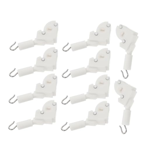 BESTYASH 10 Stück Teiliges Fensterjalousien Kippmechanismus Kunststoff Hakentilter für Rollos Universelle Kompatible Ersatzteile mit Stabilem Verriegelungssystem Einfache Montage für von BESTYASH
