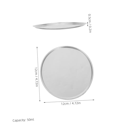 BESTYASH 10 Stück Teiliges Flache Labor waagschalen aus Aluminiumfolie Wiederverwendbare Proben wiegeschalen für Pulver und Flüssigkeiten Leicht Vielseitig Einsetzbar für Labor und Küche BESTYASH 10 Stück Teiliges Flache Labor waagschalen aus Aluminiumfolie Wiederverwendbare Proben wiegeschalen für Pulver und Flüssigkeiten Leicht Vielseitig Einsetzbar für Labor und Küche von BESTYASH