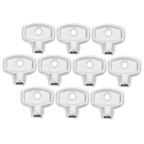 BESTYASH 10 Stück Teiliges Heizkörper entlüftungsset Zinklegierung Vierkantventilschlüssel Langlebig Rostfrei Einfache Handhabung Kompatibel für Heizungsventile und Entlüftungsschlüssel BESTYASH 10 Stück Teiliges Heizkörper entlüftungsset Zinklegierung Vierkantventilschlüssel Langlebig Rostfrei Einfache Handhabung Kompatibel für Heizungsventile und Entlüftungsschlüssel von BESTYASH