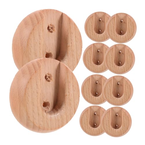 BESTYASH 10 Stück Teiliges Holz Kleiderstangenhalter Rundrohr Halterung Schrankrohr Flansch Rostfrei Langlebig Vielseitig für Garderobe und Kleiderschrankmontage BESTYASH 10 Stück Teiliges Holz Kleiderstangenhalter Rundrohr Halterung Schrankrohr Flansch Rostfrei Langlebig Vielseitig für Garderobe und Kleiderschrankmontage von BESTYASH
