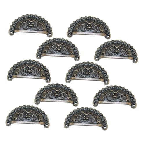 BESTYASH 10 Stück Teiliges Kleine Schrankknöpfe aus Kupfer im Vintage Stil Langlebige Möbelgriffe für Kommoden und Schränke Halbrund Passend für Vielseitige Wohnmöbel BESTYASH 10 Stück Teiliges Kleine Schrankknöpfe aus Kupfer im Vintage Stil Langlebige Möbelgriffe für Kommoden und Schränke Halbrund Passend für Vielseitige Wohnmöbel von BESTYASH