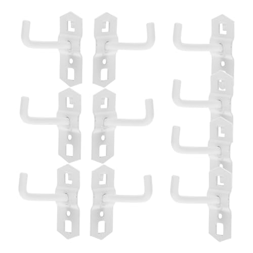 BESTYASH 10 Stück Teiliges Schwarzer Robuster Quadratloch wandhaken für Lochwand Flexibel Verstellbare Positionen Platzsparendes Wandregal Zubehör für Effektive Werkzeug BESTYASH 10 Stück Teiliges Schwarzer Robuster Quadratloch wandhaken für Lochwand Flexibel Verstellbare Positionen Platzsparendes Wandregal Zubehör für Effektive Werkzeug von BESTYASH