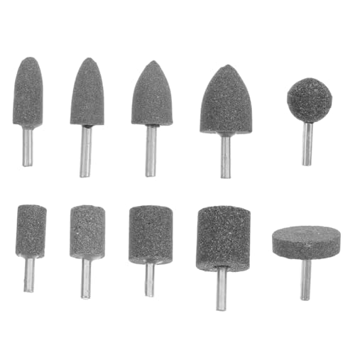 BESTYASH 10 Stück Teiliges Set Braune Schleifköpfe und Konisch Langlebige Schleifsteine für Metallbearbeitung Polieren und Rostentfernung Passend für Elektrische Drehwerkzeuge BESTYASH 10 Stück Teiliges Set Braune Schleifköpfe und Konisch Langlebige Schleifsteine für Metallbearbeitung Polieren und Rostentfernung Passend für Elektrische Drehwerkzeuge von BESTYASH