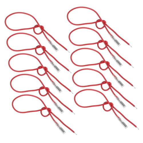 BESTYASH 10 Stück Teiliges Spade Connector mit Kabel und Isolierschlauch Steckbare Crimpklemmen Sichere Flexible Kabelverbindung für Kfz Stabile Steckverbindung BESTYASH 10 Stück Teiliges Spade Connector mit Kabel und Isolierschlauch Steckbare Crimpklemmen Sichere Flexible Kabelverbindung für Kfz Stabile Steckverbindung von BESTYASH