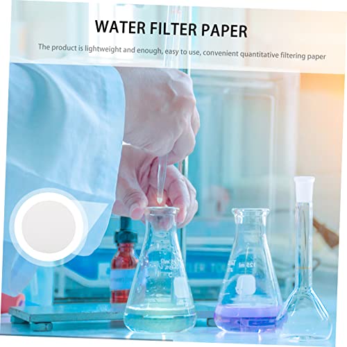BESTYASH 100 Blatt Quantitatives Filterpapier Schnelle Fließgeschwindigkeit Laborwasserfiltration Vielseitiges Filterpapier für Laborexperimente BESTYASH 100 Blatt Quantitatives Filterpapier Schnelle Fließgeschwindigkeit Laborwasserfiltration Vielseitiges Filterpapier für Laborexperimente von BESTYASH