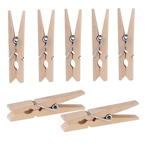 BESTYASH 100 Stück Teiliges Mini Holzklammer Natürliche Kleine Wäscheklammern für Fotos Papier Kleidung Basteln Dekoration Hochzeit Shower DIY Clips BESTYASH 100 Stück Teiliges Mini Holzklammer Natürliche Kleine Wäscheklammern für Fotos Papier Kleidung Basteln Dekoration Hochzeit Shower DIY Clips von BESTYASH