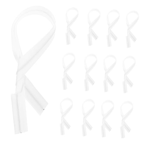 BESTYASH 1000 Stück Kraftpapier Bindebänder Weiß Süßigkeiten Verpackung Verschluss Twist Ties für Festival Party Zubehör Langlebig und Einfach zu Verwenden von BESTYASH