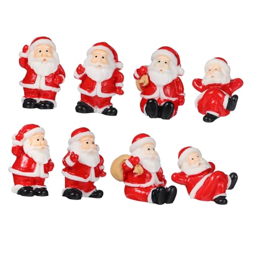 BESTYASH 12 Stück Teiliges Weihnachtsmann Mikrolandschafts aus Harz Niedliche Miniatur Dekofiguren für Weihnachtsgarten Tisch und Pflanzenverschönerung Festliche Weihnachtsdeko für Zuhause BESTYASH 12 Stück Teiliges Weihnachtsmann Mikrolandschafts aus Harz Niedliche Miniatur Dekofiguren für Weihnachtsgarten Tisch und Pflanzenverschönerung Festliche Weihnachtsdeko für Zuhause von BESTYASH