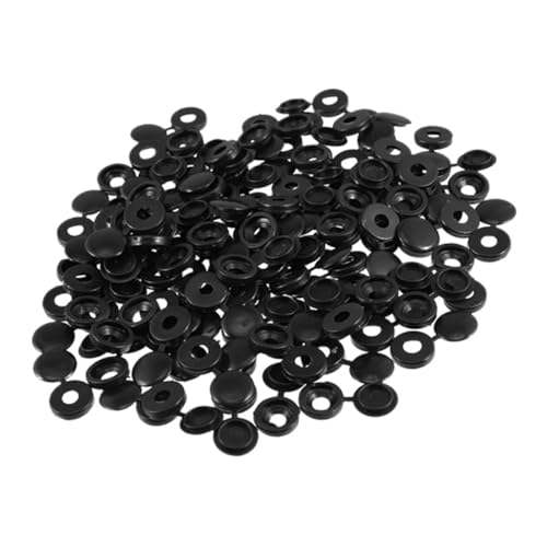 BESTYASH 120 Stück Teiliges Schrauben Abdeckkappen aus Robustem PE Selbstklebend und Rostfrei Dekorative Schraubenabdeckungen für Möbel Auto und Vielseitige Anwendungen Einfach zu von BESTYASH