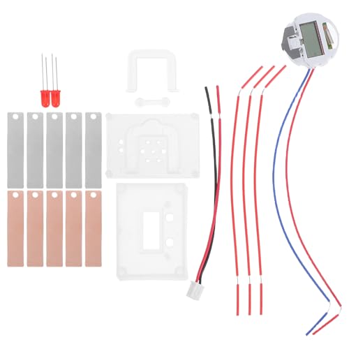 BESTYASH 1Satz DIY Obst Batterie Experimentierset für Schüler Physik Lehrspielzeug zur Stromerzeugung mit Orange Zitrone und Kartoffel Pädagogisches Wissenschaftsset für Heimunterricht von BESTYASH