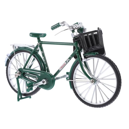 BESTYASH Vintage Fahrradmodell Aus Legierung Selbstmontierbares Kleiner Fahrrad Dekorative Fahrradskulptur Für Schreibtisch Und Wohnzimmer Grün Retro Fahrradornament BESTYASH Vintage Fahrradmodell Aus Legierung Selbstmontierbares Kleiner Fahrrad Dekorative Fahrradskulptur Für Schreibtisch Und Wohnzimmer Grün Retro Fahrradornament von BESTYASH