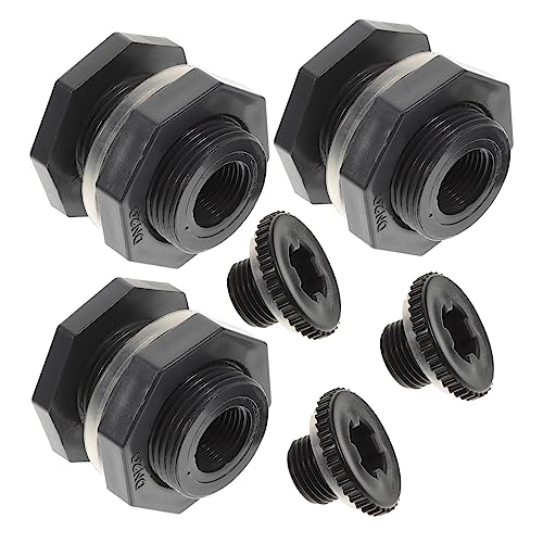BESTYASH 1Satz Fitting mit Stecker für Regenfässer und Aquarien Robuste Verbindung für Gartenschläuche Schnelle Installation Langlebig und Korrosionsbeständig von BESTYASH