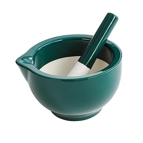 BESTYASH Keramik-mahlbecher Mit Stößel Für Zuhause Manueller Mahlbecher Aus Keramik Für Lebensmittel Und Medizin Langlebig Und Praktisch von BESTYASH