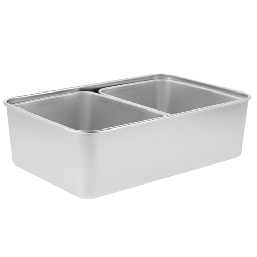 BESTYASH 1satz Edelstahl Snackbox Mit Fächern Praktisches Serviertablett Für Snacks Gemüse Und Gewürze Für Picknicks Reisen Und Outdoor-aktivitäten Robustes Portables Design BESTYASH 1satz Edelstahl Snackbox Mit Fächern Praktisches Serviertablett Für Snacks Gemüse Und Gewürze Für Picknicks Reisen Und Outdoor-aktivitäten Robustes Portables Design von BESTYASH