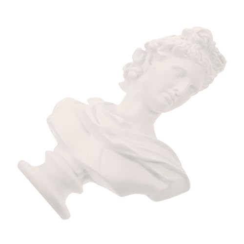 BESTYASH 1Stück Griechische Büste Skulptur aus Harz Desktop Ornament für Zuhause Büro und Geschäfte Handgefertigt mit Feiner Verarbeitung und Einzigartiger Textur von BESTYASH