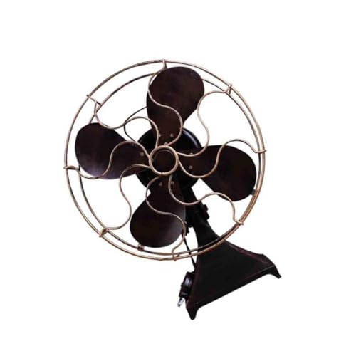 BESTYASH 1Stück Vintage Tischventilator Modell für Heimdekoration Rustikale für Schlafzimmer und Wohnzimmer als Foto Requisite Verschönerung von Räumen von BESTYASH