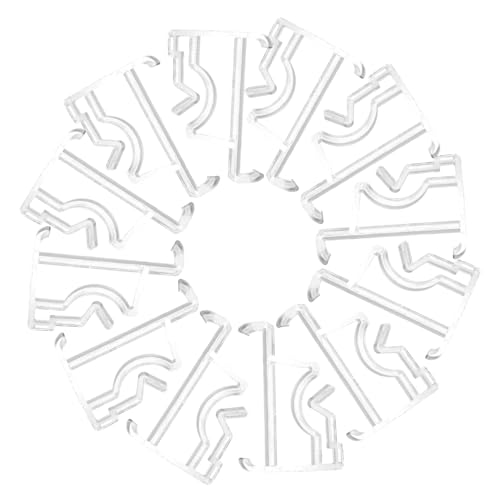 BESTYASH 2 Sätze Ersatz Valance Clips Jalousie Klammern Fenster Vorhang Clips Kompakt Leicht Passend für Fensterjalousien Praktische Haushaltsvorhang Zubehör BESTYASH 2 Sätze Ersatz Valance Clips Jalousie Klammern Fenster Vorhang Clips Kompakt Leicht Passend für Fensterjalousien Praktische Haushaltsvorhang Zubehör von BESTYASH