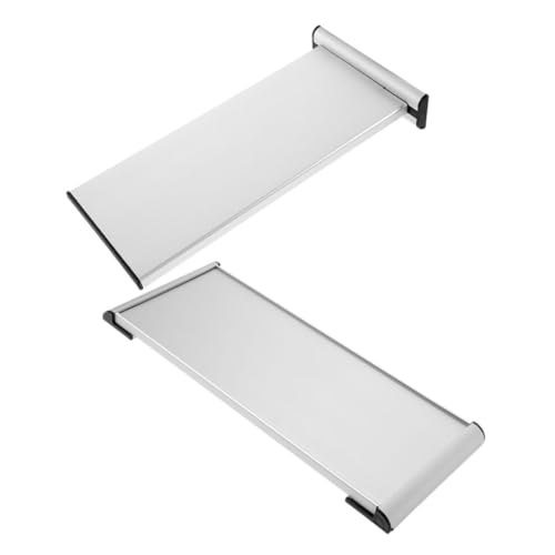 BESTYASH 2 Stück Aluminium Namensschildhalter Wandmontage Türschild Büro Konferenzraum Doppelseitig Einseitig Robust Vielseitig Klare Beschriftung Professionelles Design von BESTYASH