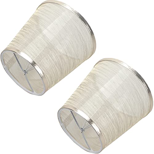 BESTYASH 2 Stück Clip Lampenschirme Transparent für Tischlampen Wandlampen und Stehlampen Leicht Installieren Vielseitig Einsetzbar Goldfarben Papierbox BESTYASH 2 Stück Clip Lampenschirme Transparent für Tischlampen Wandlampen und Stehlampen Leicht Installieren Vielseitig Einsetzbar Goldfarben Papierbox von BESTYASH