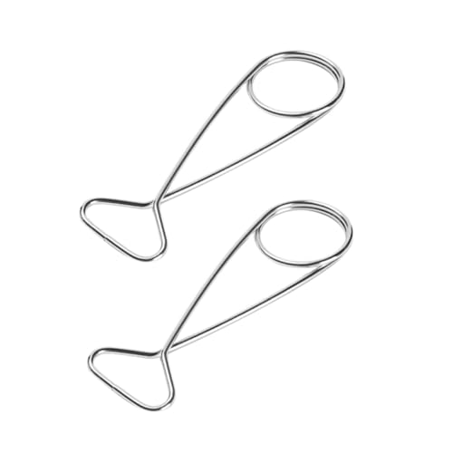 BESTYASH 2 Stück Edelstahl Camping Topfhaken Vielseitiger Wasserflaschen Kochgeschirrhalter Robustes Outdoor Werkzeug für Topf und Kessel Einfach zu Bedienen Sicherer Griff für Wanderer BESTYASH 2 Stück Edelstahl Camping Topfhaken Vielseitiger Wasserflaschen Kochgeschirrhalter Robustes Outdoor Werkzeug für Topf und Kessel Einfach zu Bedienen Sicherer Griff für Wanderer von BESTYASH