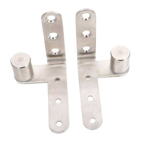 BESTYASH 2 Stück Edelstahl Türband Versteckte Scharniere mit Drehachse Rostfrei Langlebig Stabil für Möbel Fenster und Schranktüren Unauffällige Montage Korrosionsbeständig Sicherer Halt von BESTYASH