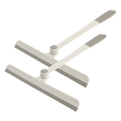 BESTYASH 2 Stück Fensterwischer Drehbare Glasreiniger für Auto und Zuhause Weiß Ergonomisches Design zu und Spiegel für Streifenfreie BESTYASH 2 Stück Fensterwischer Drehbare Glasreiniger für Auto und Zuhause Weiß Ergonomisches Design zu und Spiegel für Streifenfreie von BESTYASH
