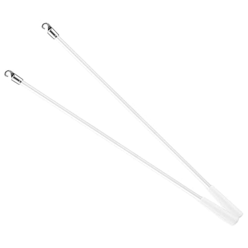 BESTYASH 2 Stück Fiberglas Jalousienstab mit Ergonomischem Griff Vielseitiger Ersatzstab für Fensterjalousien Einfach zu Montieren zur Licht und Temperaturregelung Geeignet von BESTYASH