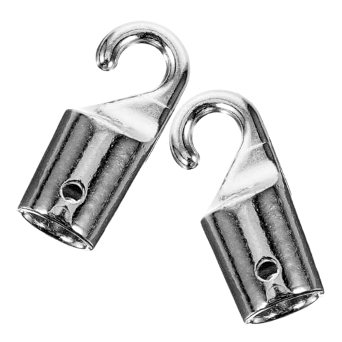 BESTYASH 2 Stück Gardinenhaken aus Legierung Robust und Biegungsfest Fensterrollo Ersatzteile für Jalousienstab Einfache Montage Vielseitig Kompatibel mit Lamellenvorhängen für Wohn Büro von BESTYASH