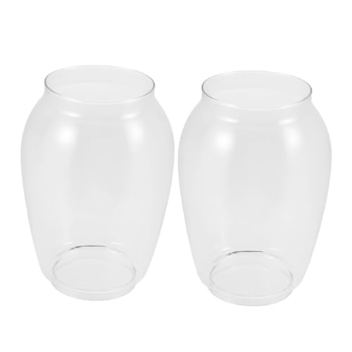 BESTYASH 2 Stück Glas Lampenschirm Klarglas Ersatz Petroleumlampen Schornstein Windlicht Lampenschirm Retro Outdoor Zubehör Langsam Hitzebeständig BESTYASH 2 Stück Glas Lampenschirm Klarglas Ersatz Petroleumlampen Schornstein Windlicht Lampenschirm Retro Outdoor Zubehör Langsam Hitzebeständig von BESTYASH