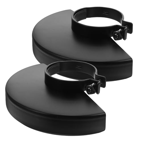 BESTYASH 2 Stück Metall-winkelschleifer-schutzhaube Staubdichter Sicherheitsradschutz Schnelle Montage Langlebiger Winkelschleifer-abdeckschutz für Metall Steinbearbeitung von BESTYASH